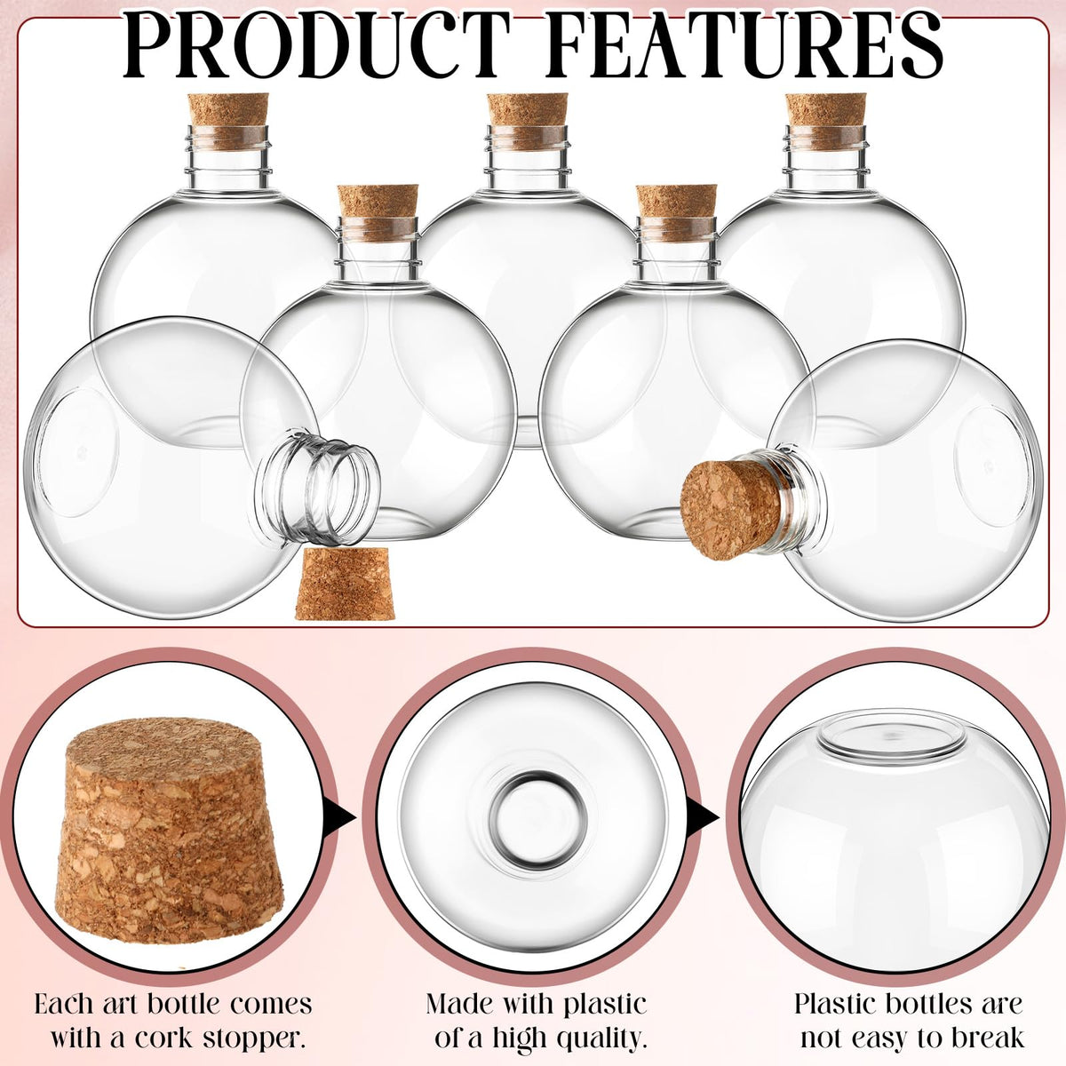 Jinei DIY sand-art bottles to create colorful centerpieces