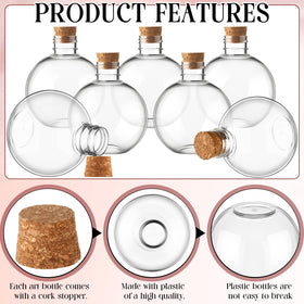 Jinei DIY sand-art bottles to create colorful centerpieces