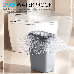 jinligogo 2-6-gallon capacity bin: compact yet roomy for quick waste tasks
