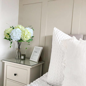 JINWOE green hydrangea flowers indoor outdoor versatility
