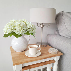 JINWOE white hydrangea table centerpiece for spring events