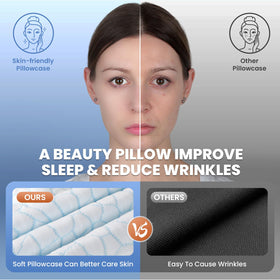 JINXIA dual-height sides let you customize for back or side sleeping.