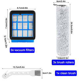 Jiusion replacement parts packaging showing contents and usage notes.