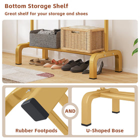 JIUYOTREE stable design with two non-slip beads to keep clothes secure