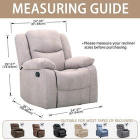 JIVINER easy installation tutorial-friendly slipcover for one-person setup