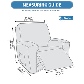 Machine washable fabric from JIVINER slipcover for simple care