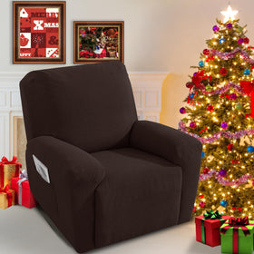 JIVINER recliner slipcover pocket for convenient storage during lounging