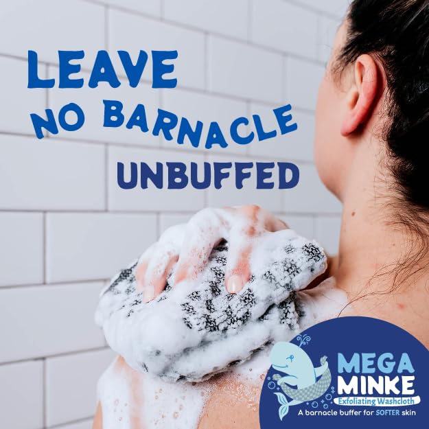 JJ KENT Mega Minke gift-ready exfoliating towel perfect for gifting.