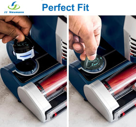 JJ Neumann Zesty Lemon Burst cartridge delivers crisp citrus notes during vacuuming