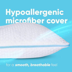 JJ Redd compact travel pillow ideal for planes or beds with an ear hole.