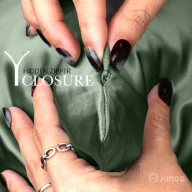 Silk in a Matcha-toned setting demonstrates temperature regulation.