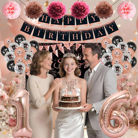 JKIYT black and sequins balloons add contrast and sparkle