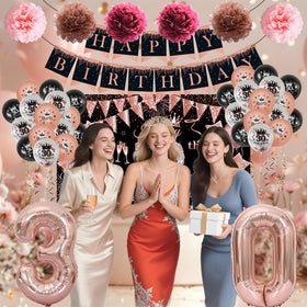 JKIYT paper pom poms bring texture and color to party decor.