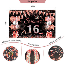 JKIYT rose gold latex balloons elevate the party decor