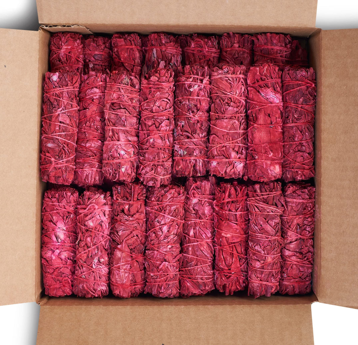 JL Local Dragon's Blood Sage smudge bundle 4-inch for cleansing and renewing energy.