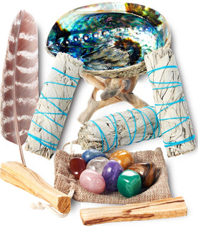 JL Local Sage Smudge Kit with white sage bundles for cleansing and renewing your sacred space