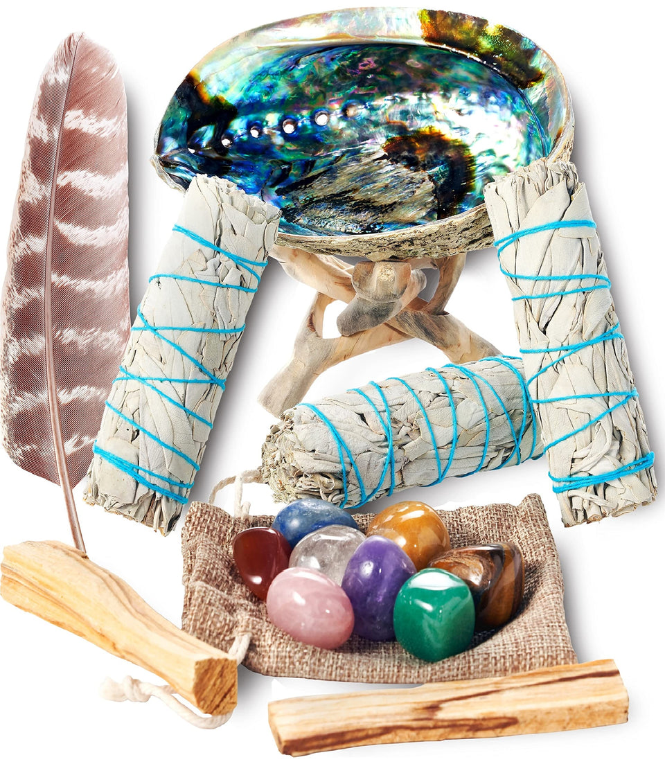 JL Local Sage Smudge Kit with white sage bundles for cleansing and renewing your sacred space