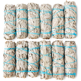 JL Local smudge kit with white sage sticks supports home purification.