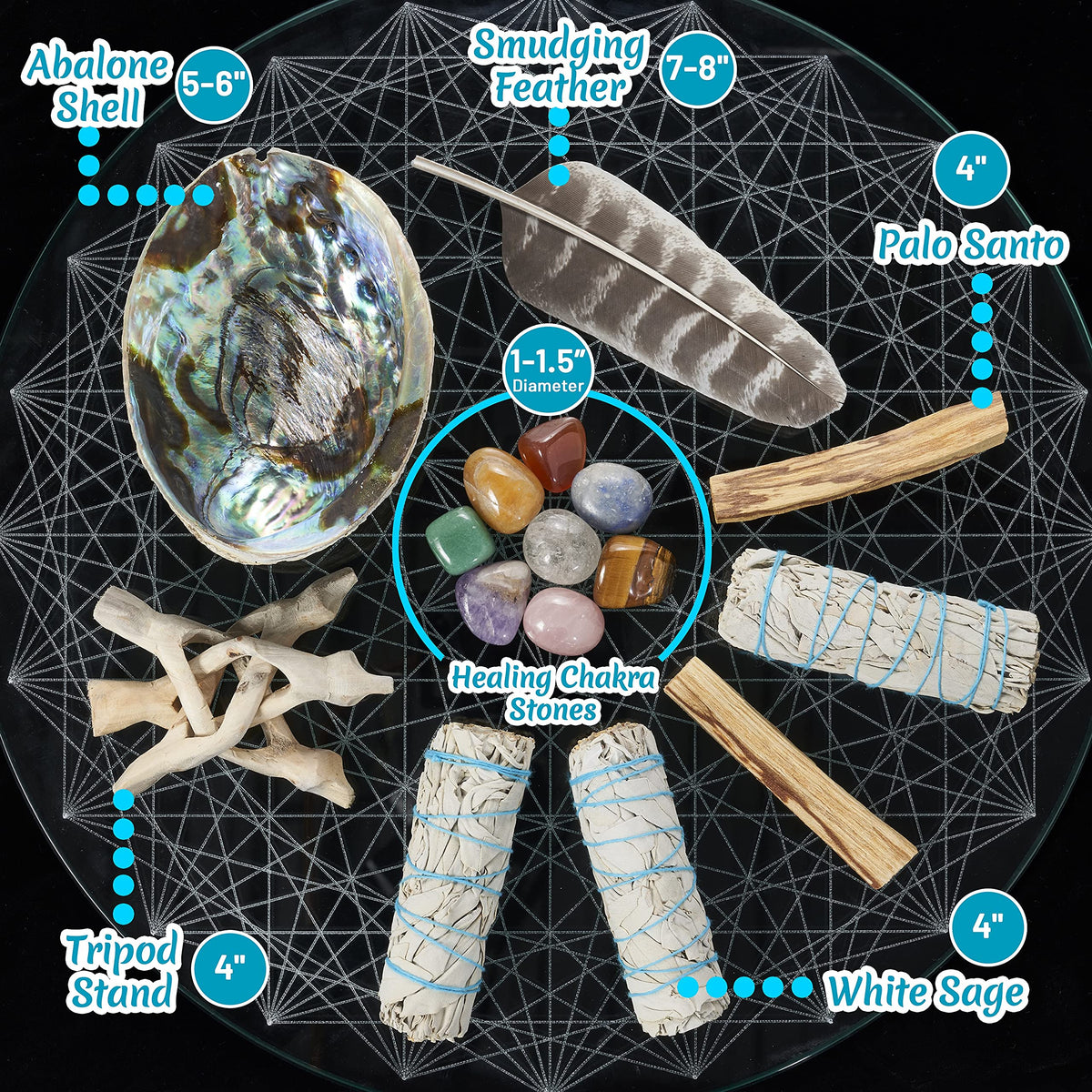 JL Local Smudging Feather helps waft smoke smoothly for calm rituals