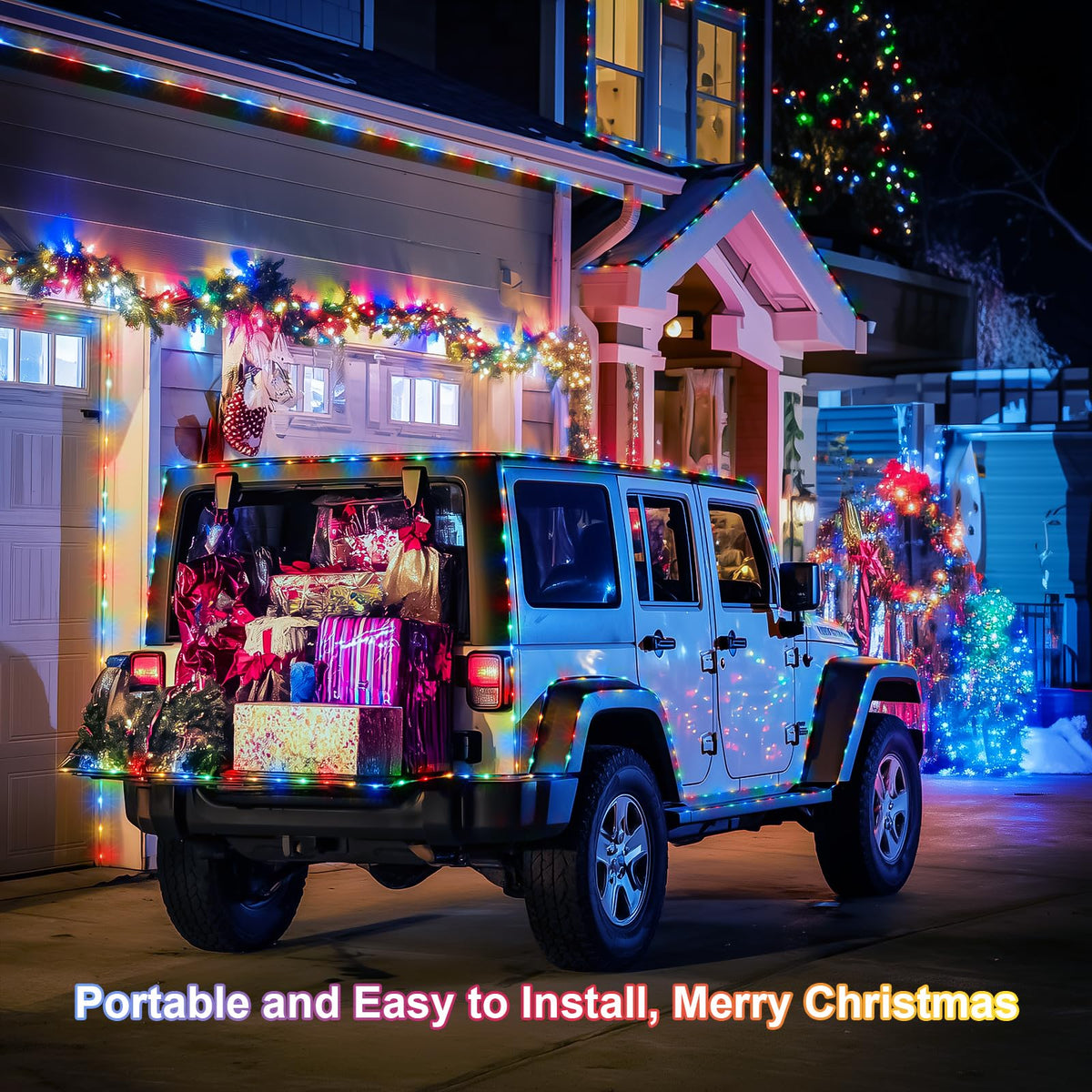 JMEXSUSS eight modes for twinkle and glow effects