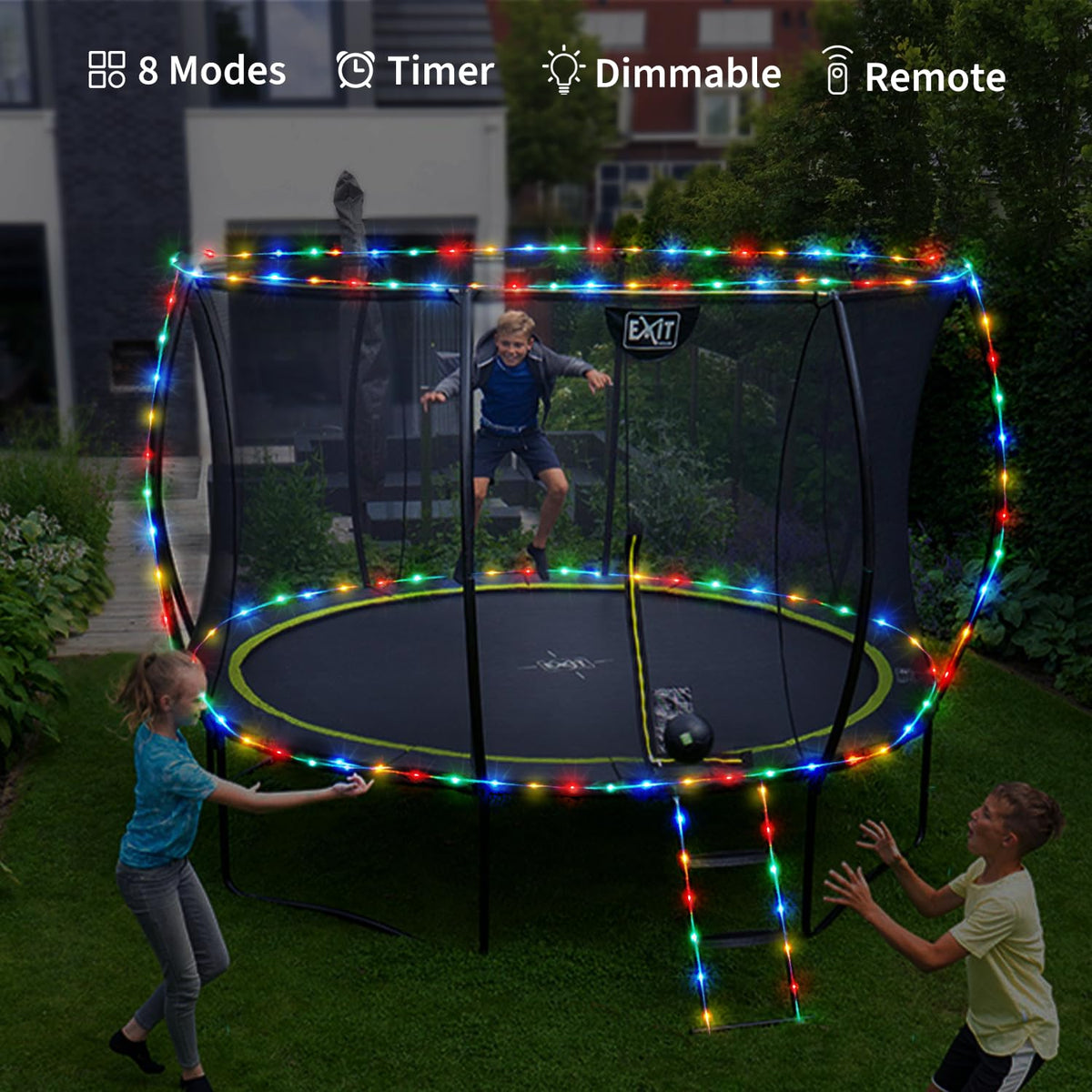 JMEXSUSS IP67 waterproof rope lights withstand outdoor conditions