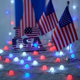 JMEXSUSS UL certified IP44 waterproof lights withstand rain and snow