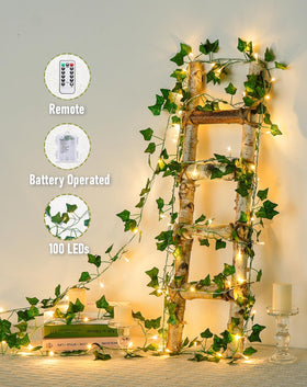 JMEXSUSS hot-melt adhesive vine string reduces tangling during setup.