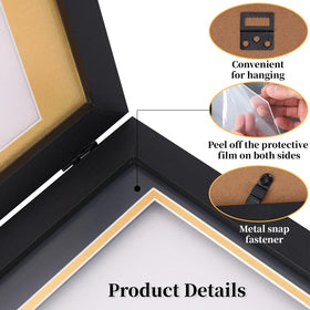 JMUQ frame supports both wall and tabletop mounting for versatile placement.