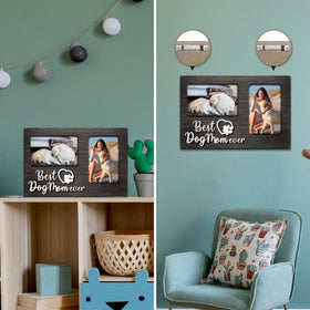 JNDJE frame measures 12.7 x 7.8 inches for two-photo layout.