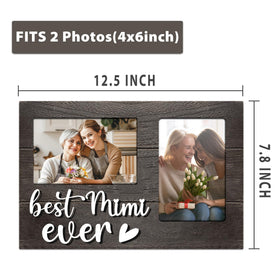 JNDJE Mimi Gifts holds two 4x6 photos for daily memories