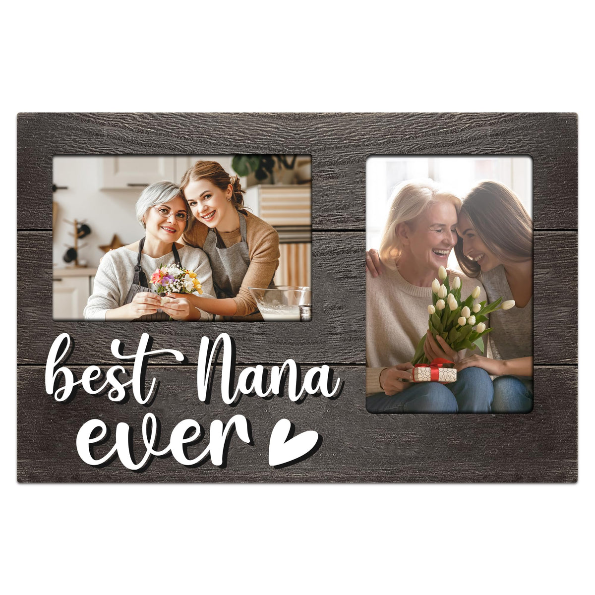 JNDJE Nana Gifts 3D word frame showcasing memory-filled moments for Nana.