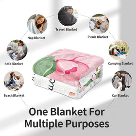 Jnufoju abuelita blanket neatly folded on sofa for decor and warmth