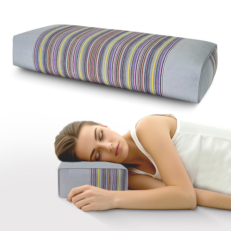 JOERRES buckwheat pillow with adjustable loft for personalized neck support