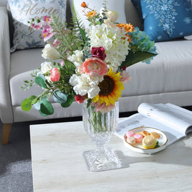 Joeyan embossed diamond vase showcases craftsmanship for refined home decor.