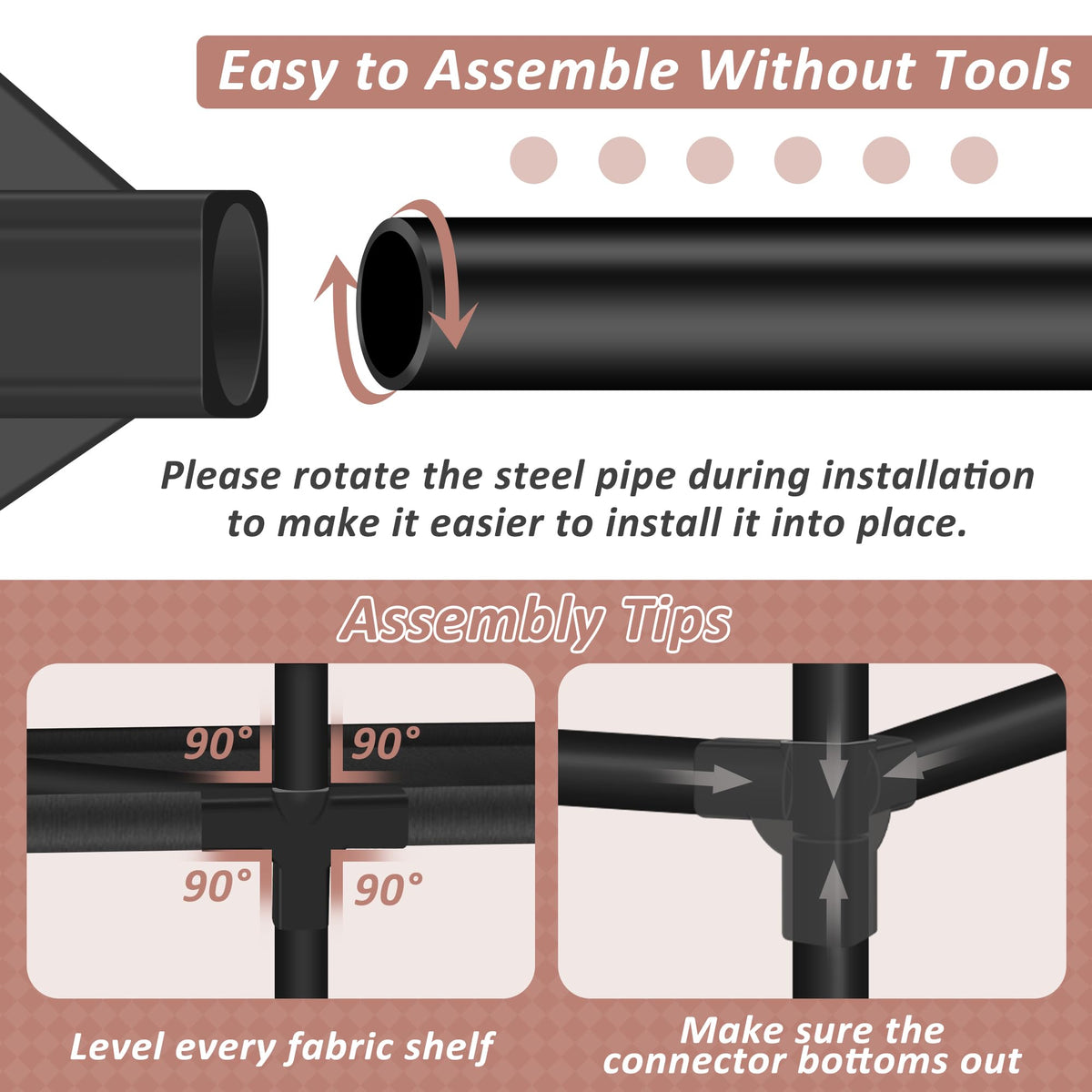 Jofuler dimensions-base fits bedrooms and rentals while keeping items organized
