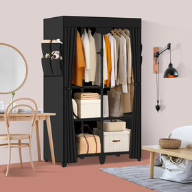Jofuler sturdy PP connectors ensure a durable frame for long-term clothing storage
