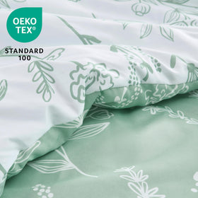 Joiedomi easy-care machine washable bedding stays vibrant after washes