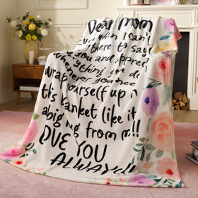 Joiedomi Mom Blanket shows generous 50 by 60 inch size for cozy coverage