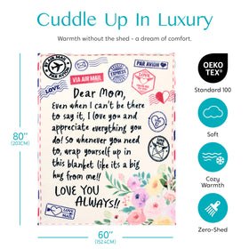 Joiedomi mom blanket ideal for Christmas and festive gifting