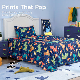 Joiedomi Space Dinosaur pillowcase included in the set