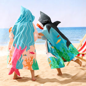 Terry lining in Joiedomi towel demonstrating moisture-wicking action