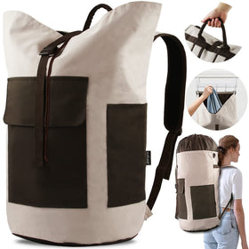 JOINPRO laundry backpack 125L capacity for heavy dorm loads.