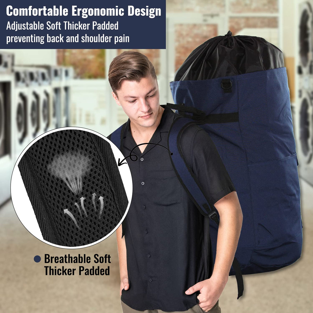JOINPRO ideal for dorms and apartments to simplify laundry days