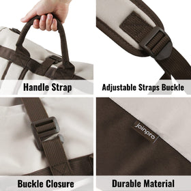 JOINPRO padded straps for comfortable, hands-free carrying.