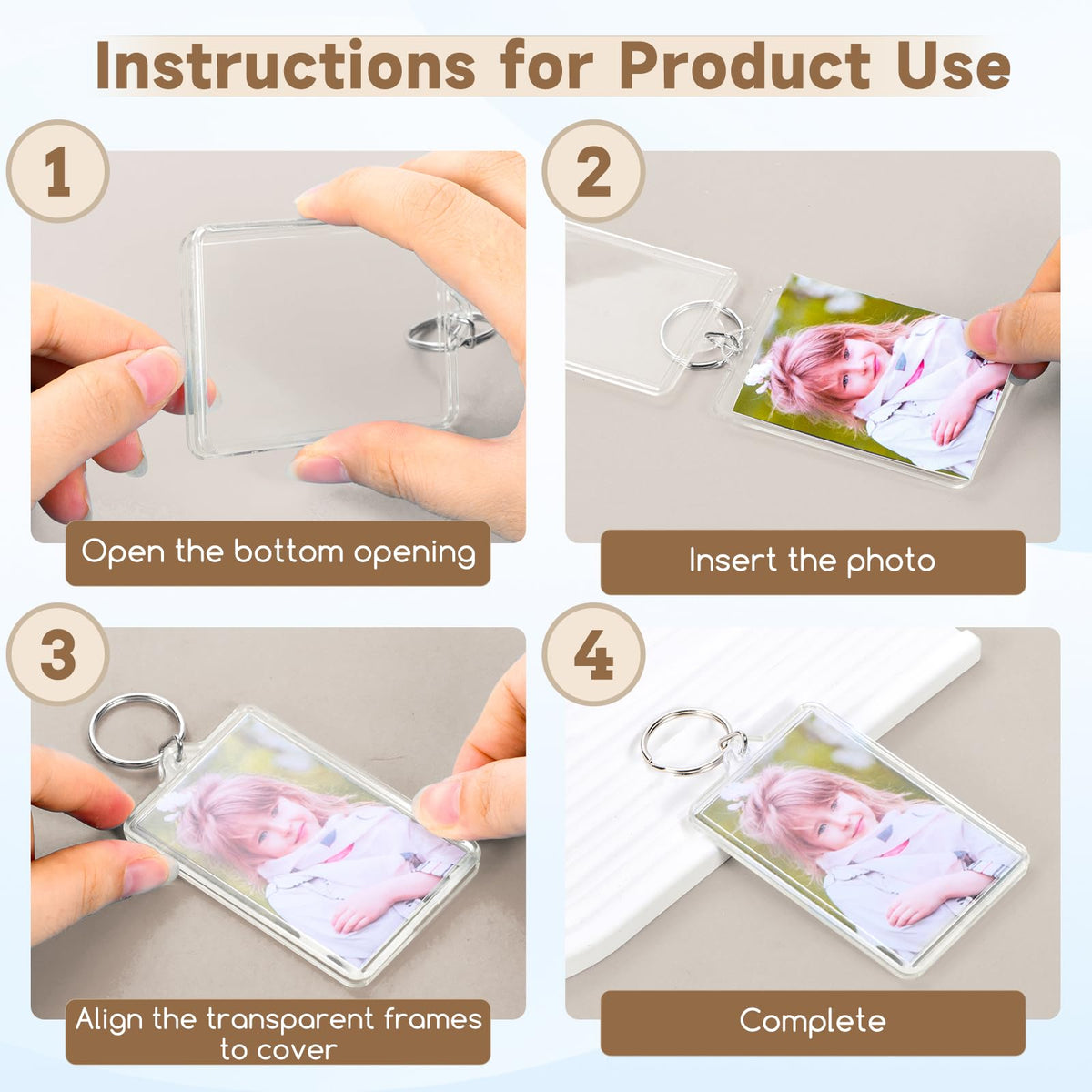 jojnawa customizable photo keychain gifts for holidays