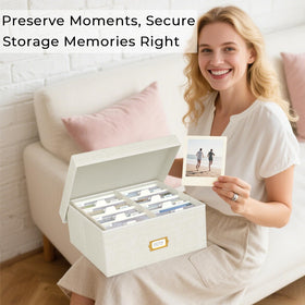 Jolensoy box folds flat for space-saving storage when not in use.