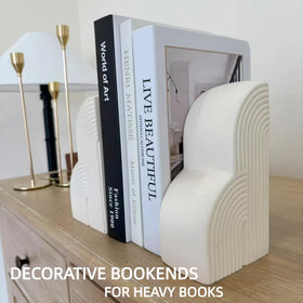 Boho chic JolieJulie bookends elevate any bookshelf