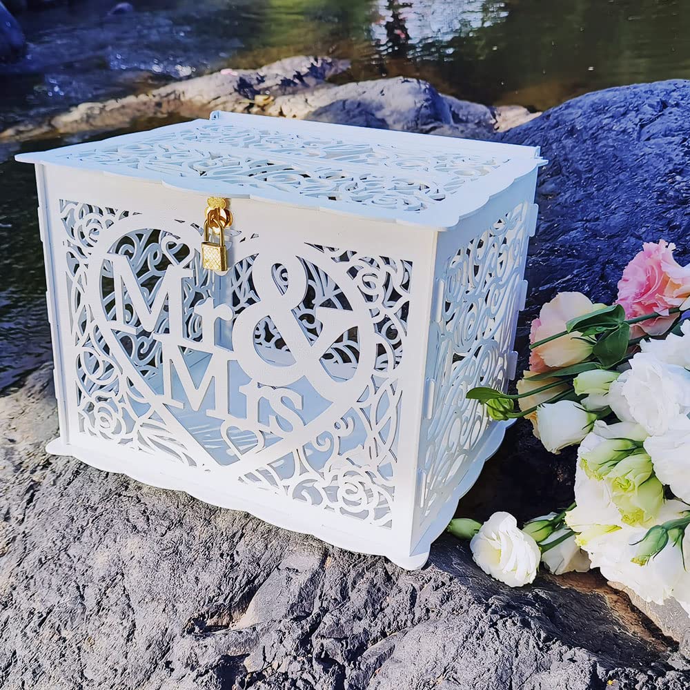 Jolik card box DIY assembly image highlighting easy setup for events.