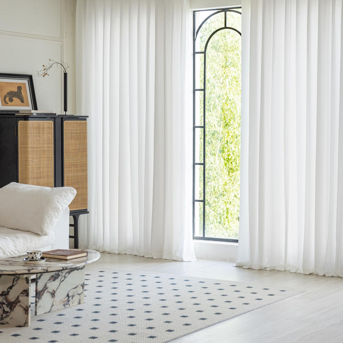 JOLLADE machine-washable curtains simplify care
