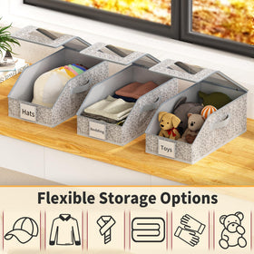 Jollcma multi use storage box for scarves and small items
